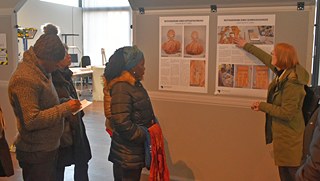 Eva Ritz offered a guided tour of the restoration workshop