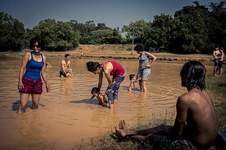 Sunday trip to a nearby pond close to Fertile