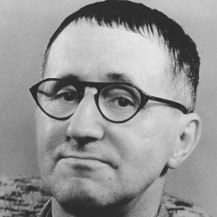 Bertolt Brecht im Jahr 1954