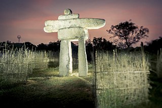 Inuksut at the Tibetan Pavillion