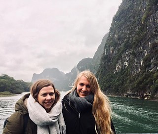 Bilderbuchlandschaft des Li-Flusses 