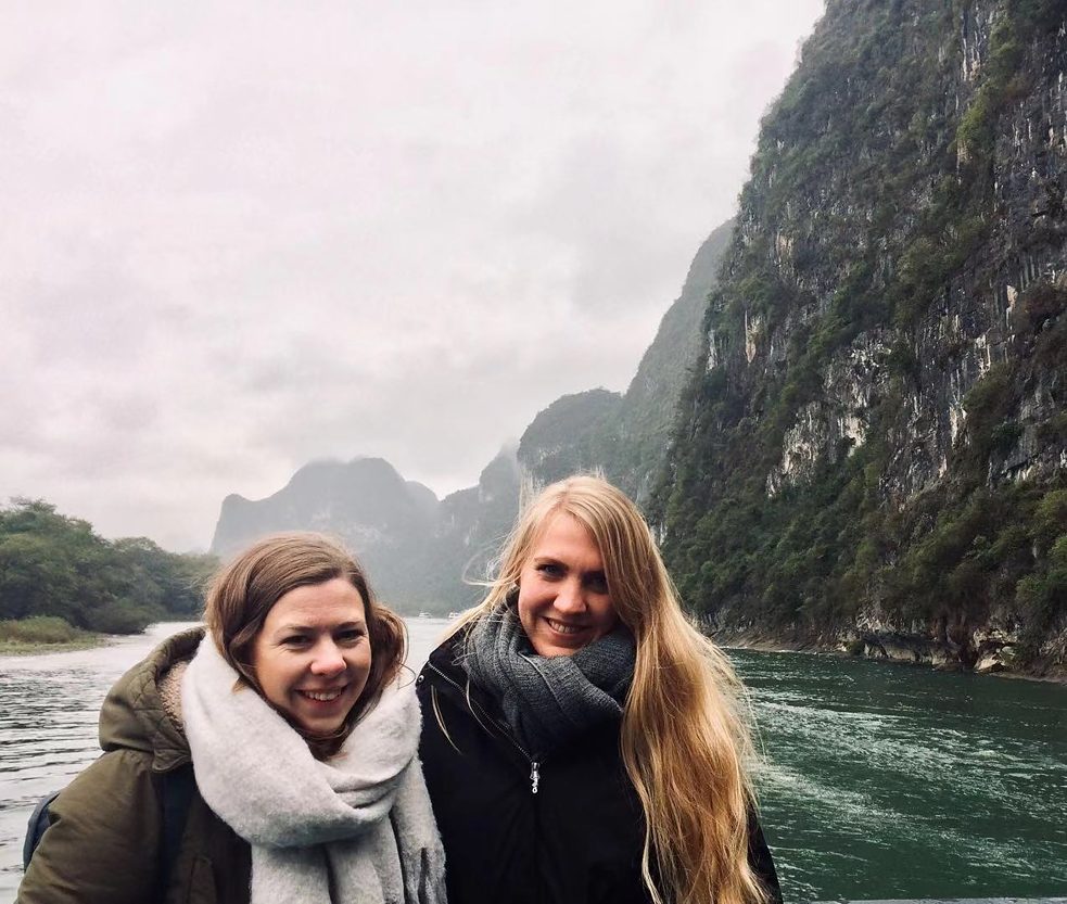 Bilderbuchlandschaft des Li-Flusses 