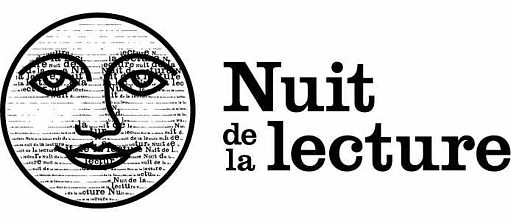 Logo der diesjährigen Nuit de la lecture, das einen Mond zeigt