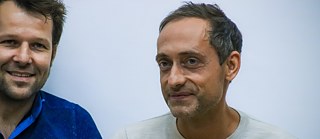 Christian Werner und Helmar Jungmann