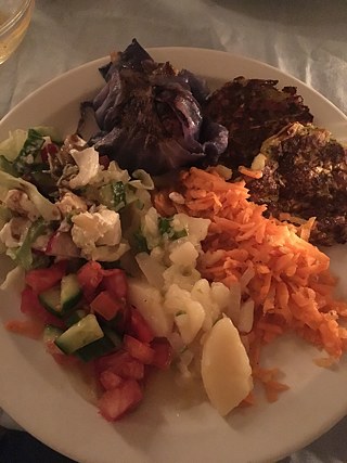 Unser selbstgekochtes Essen am 1. Weihnachtstag
