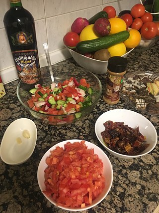 Kochutensilien für unser Essen an Heilig Abend