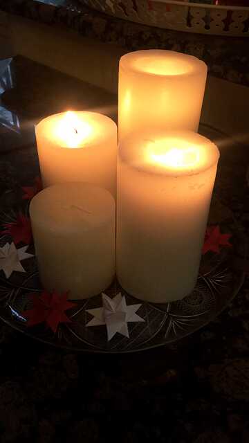 Mein provisorischer Adventskranz