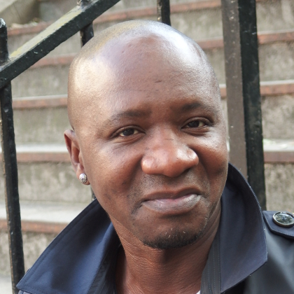 The writer Wilfried Nsonde
