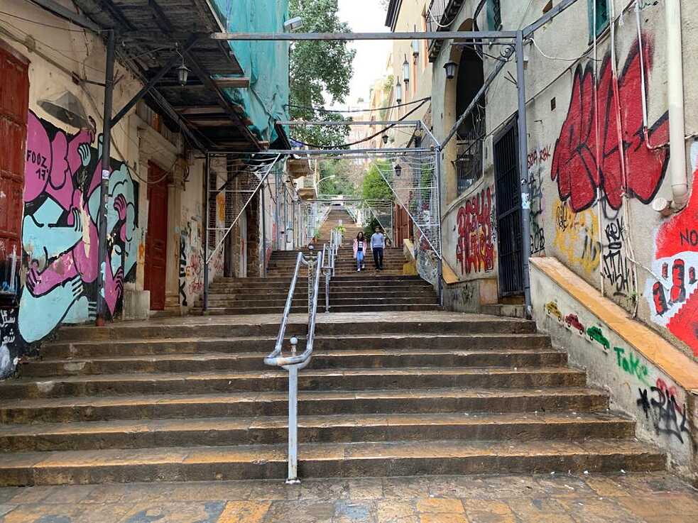 Treppen in Beirut