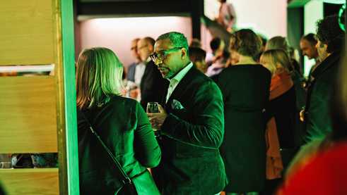 The dedication ceremony focused on encounters and discussions