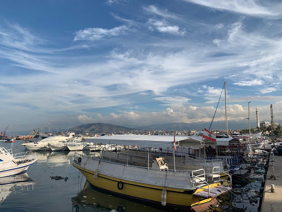 Am Hafen von Tripoli