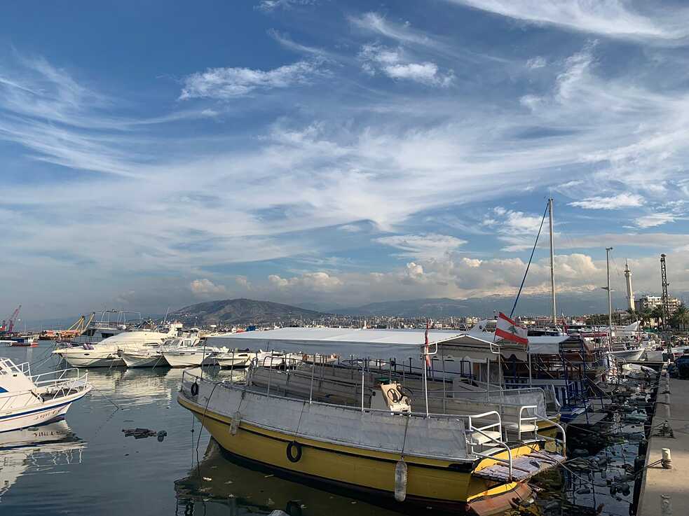 Am Hafen von Tripoli