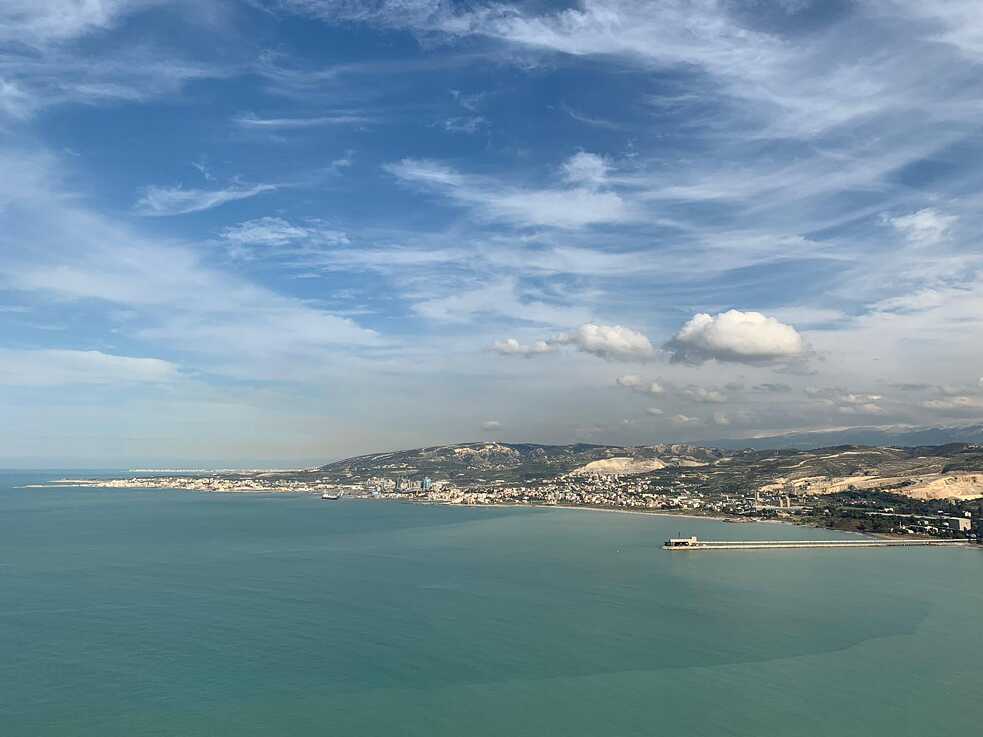 Die Küste von Tripoli