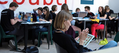 Blogger auf der re:publica 2013 in Berlin