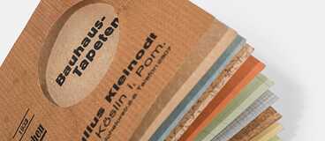 Firma Rasch, Booklet with twelve Bauhaus wallpaper patterns, designed by Bauhaus  students,1932  