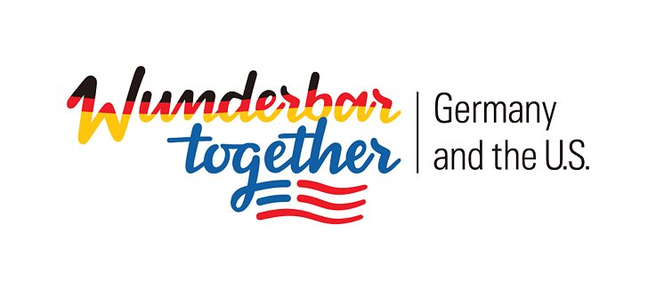 Deutschlandjahr in den USA - Wunderbar Together Logo mit Claim