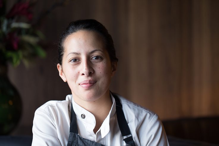 Head chef Monique Fiso - Portrait