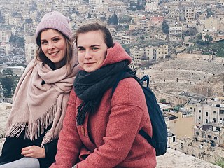 Anna und ich auf der Citadel