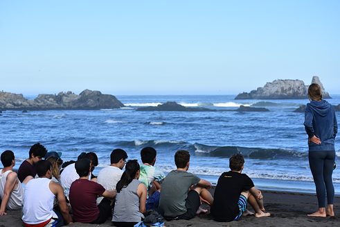 Gleich geht es ins Wasser!