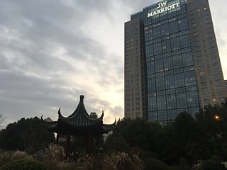 Unsere bescheidene Unterkunft über Silvester in Shanghai