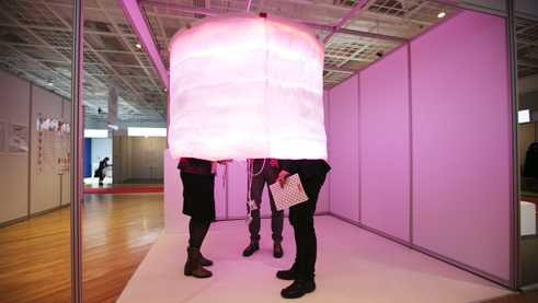 “SWARM” by Metasitu is social software that visualises the collective consciousness.