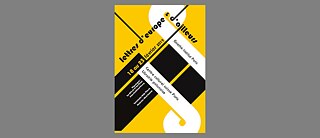 Affiche du festival Lettres d'Europe et d'ailleurs