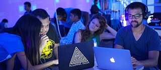 Photo from Entropia e.V.'s post in Algorave - Workshops and Performance