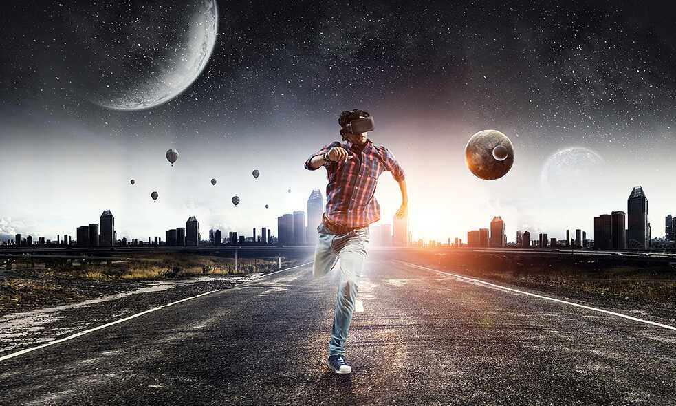 El mundo virtual se asemeja cada vez más a la realidad natural en el plano sensorial y visual... y así se lo puede experimentar de un modo igualmente real.