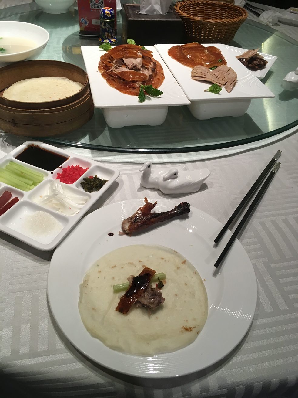 Zweites Mal Pekingente