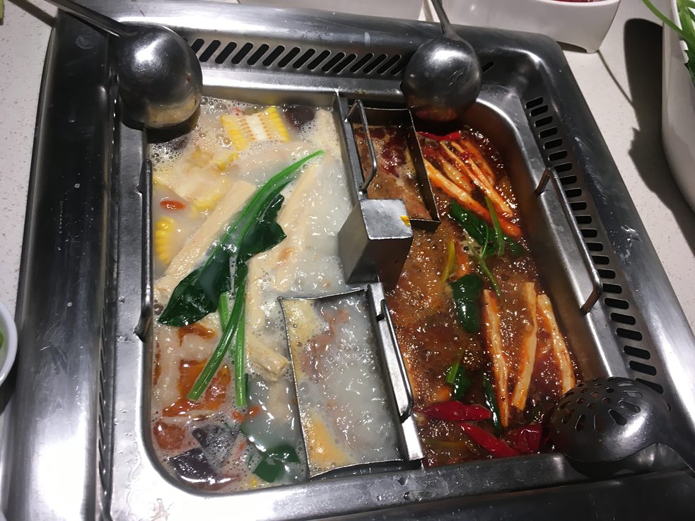 Hot Pot im Haidilao in Shanghai