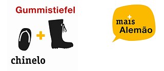 chinelo+Gummistiefel