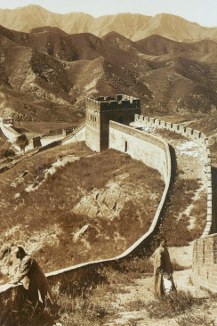 Die Chinesische Mauer, Herbert Ponting, 1907