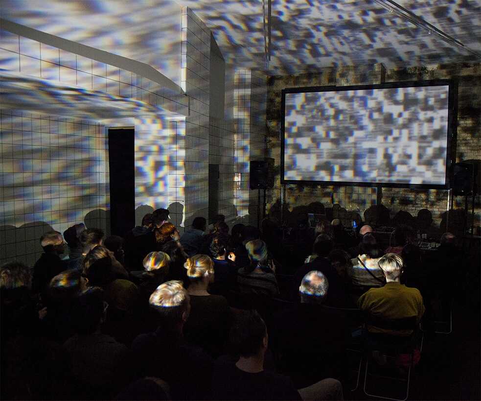An event in the District Berlin art space