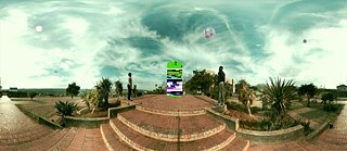 Francois Knoetze, Virtual Frontiers, 2017, screenshot of VR artwork