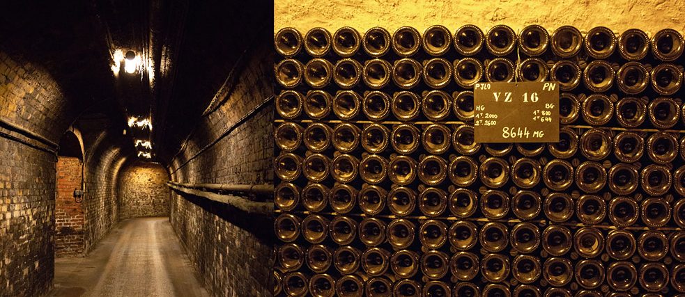 Kilometerweise Champagner