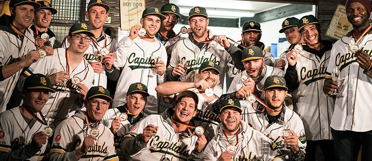 The Bonn Capitals present their Medals 