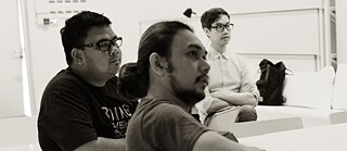 Buen Calubayan (Philippines)<br>The research of Calubayan investigates the mechanisms of world-making and the techniques of perception which involves the practice of looking into and experimenting on ways of seeing "the world", both analogue and digital. By referencing classical landscape paintings, Calubayan takes on diagrammatic approaches in reading 19th-century colonial paintings from the Philippines and Singapore to plot coordinates of what was becoming a bigger picture of specific regional contexts. Calubayan's understanding of how our senses work is informed by an anthroposophical approach to autoethnography, Steiner pedagogy, and indigenous knowledge. For Calubayan, adopting an approach that considers these methodologies allows for a more heterogenic, spiritual, and holistic view of how all human senses can be activated to involve the body as being one with the world.<br><a href="javascript:contensActPage('openpage',914922,{linktype:3,inst:6155953,aname:'#i6155953'});" linkid="1823423">More about Buen Calubayan</a>