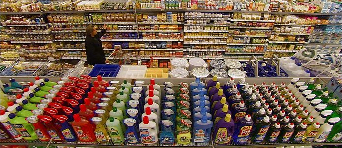 Still image from the film Plastic Planet