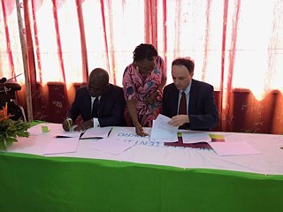 Einweihung des Lycée Scientifique in Yamoussoukro als PASCH-Schule