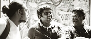 Roopesh Sitharan (Malaysia)<br> Adopting a post-colonial perspective, Sitharan's research examines the relationship between technology and subject. By collating and examining post-colonial discourses from the Philippines and Singapore, Sitharan unveils his underlying suspicions of how grand narratives are closely intertwined with national history. Such national narratives acutely utilise colonial legacy for the rhetoric of "truthfulness" to justify the demarcation of geographical and political sovereignty. For Sitharan, "truth" stands as an unquestionable pillar in which narratives are politicised by a nation state to determine the terms of how a subject operates or experiences the world. He turns his lens onto the plane of media and technology, and seeks to reveal their function in abating any problamations of truth. Zeroing in on the concept of "fake", Sitharan's research imbues notions of media falsity with a subversive potential to dramatically weaponise the constructivist nature of truth through communication technology.<br /> <a href="javascript:contensActPage('openpage',894126,{linktype:3,inst:6066464,aname:'#i6066464'});" linkid="1823434">More about Roopesh Sitharan</a>