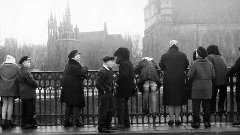 Uzupis. High School Children. Vilnius, 1959