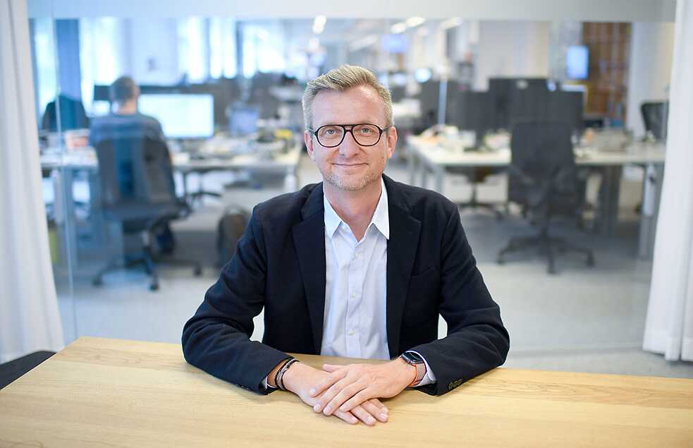 Zeit Online Chefredakteur Jochen Wegner war einer der Köpfe hinter dem Projekt „Deutschland spricht“. 