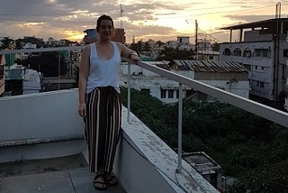 Kerstin @1ShanthiRoad &copy; Nandita N © Goethe-Institut / Max Mueller Bhavan Bangalore Kerstin @1ShanthiRoad