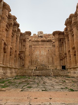 Die Ruinen von Baalbek