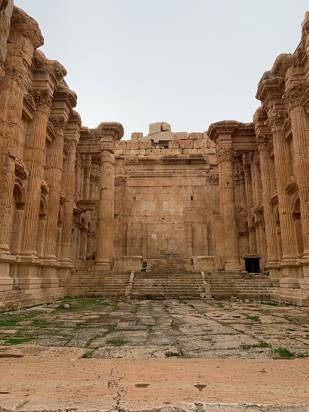 Die Ruinen von Baalbek