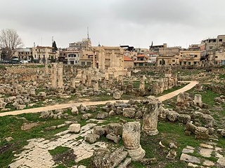 Die Ruinen von Baalbek