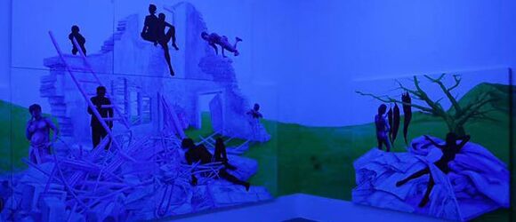 „Glimpse: a grain of truth“, Interactive Installation