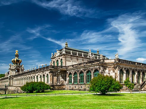 Crown Gate of the Dresden Zwinger