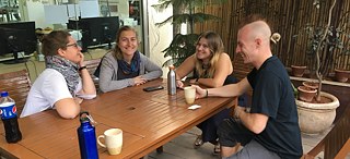 Interns Residency 2018 © Foto: Poorna Swami © Goethe-Institut / Max Mueller Bhavan Bangalore Interns Residency 2018