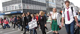 Manifestazione di protesta per il clima in Belgio